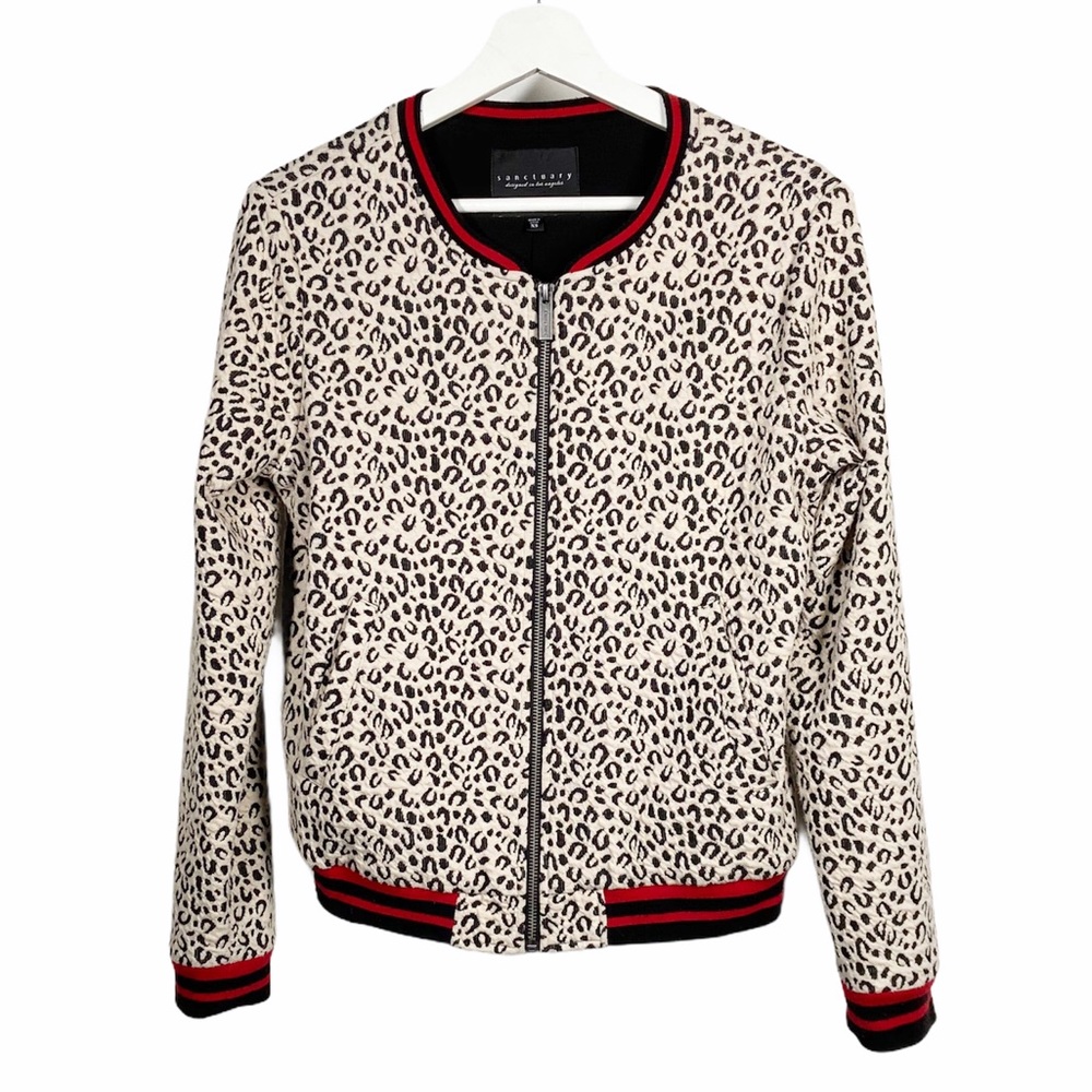 Sanctuary | Anthropologie | Cheetah Bomber Jacket